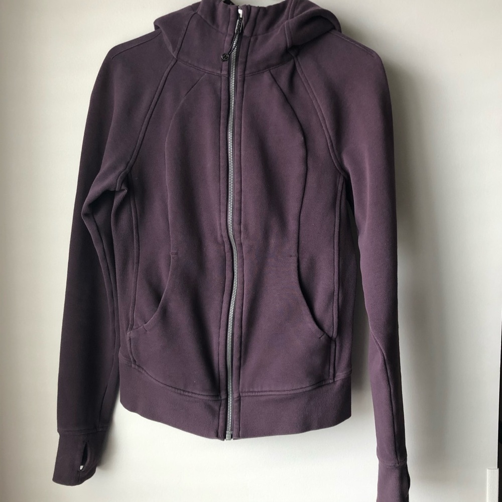Lululemon Purple Zipup Hoodie